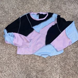 Multicolor crop top